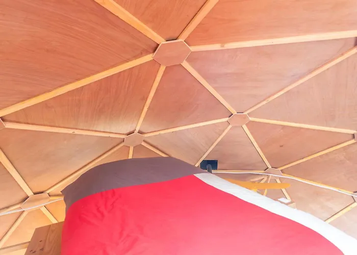 펜션 Dome Geodesique Insolite Confort 세르 카스테